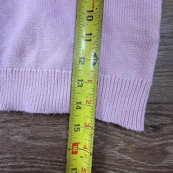 Vineyard Vines Girls Crewneck Sweater, Whale, Pink XS 5-6, Fair Condition, Fall - Picture 9 of 9